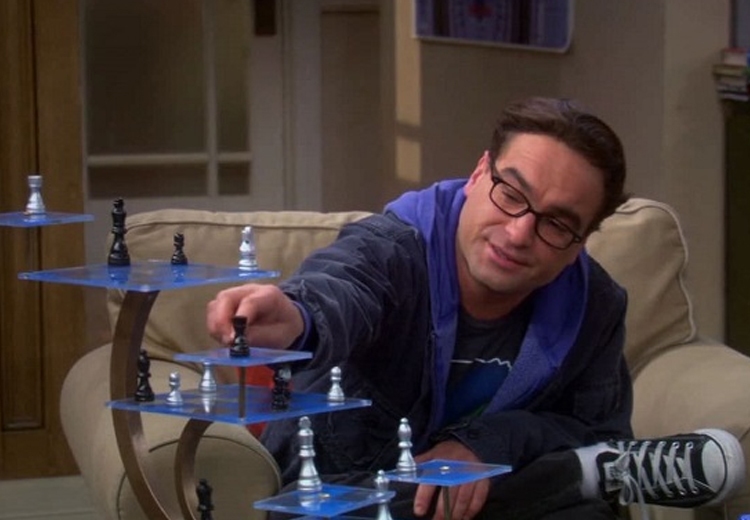 The Big Bang Theory jeu d’échecs 3D
