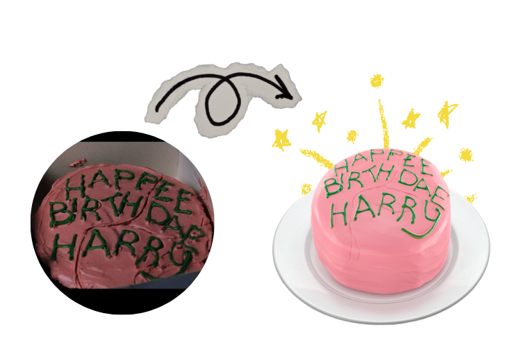 Découvrez le gâteau d’anniversaire de Harry Potter en version squishie.