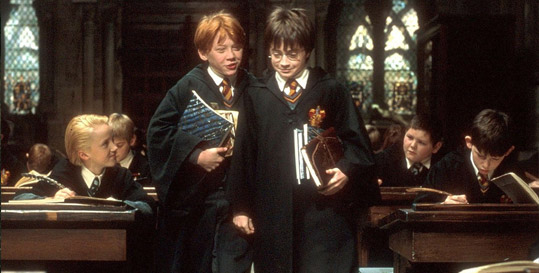 Harry et Ron, meilleurs amis de Poudlard