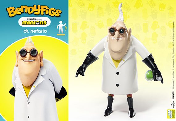 Dr Nefario - Bendyfigs - Minions