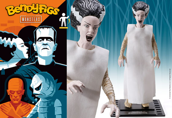 La Fiancée de Frankenstein - figurine Toyllectible Bendyfigs - Universal