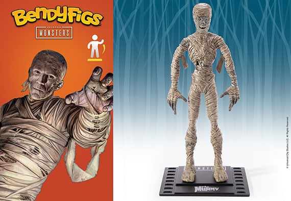 Mummy - Figura Toyllectible Bendyfigs - Universal