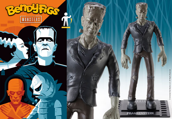 Frankenstein - Figurine Toyllectible Bendyfigs - Universal