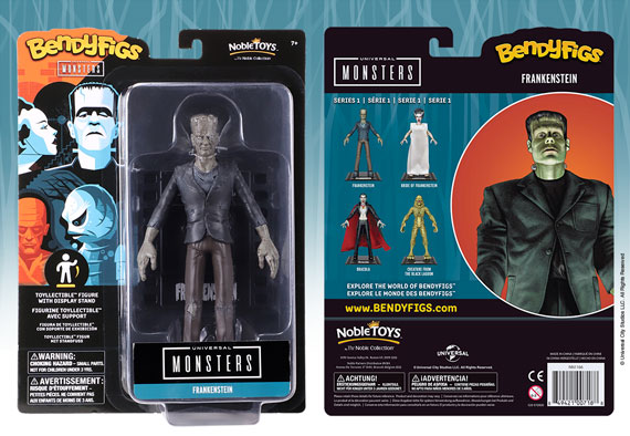 Frankenstein - Figurine Toyllectible Bendyfigs - Universal