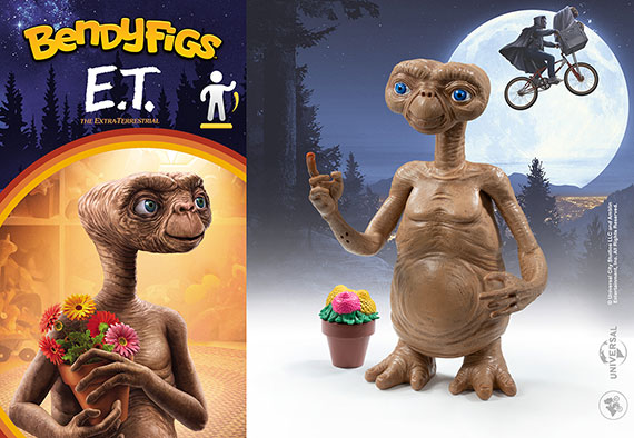 E.T. the extra-terrestrial- Bendyfigs - Universal