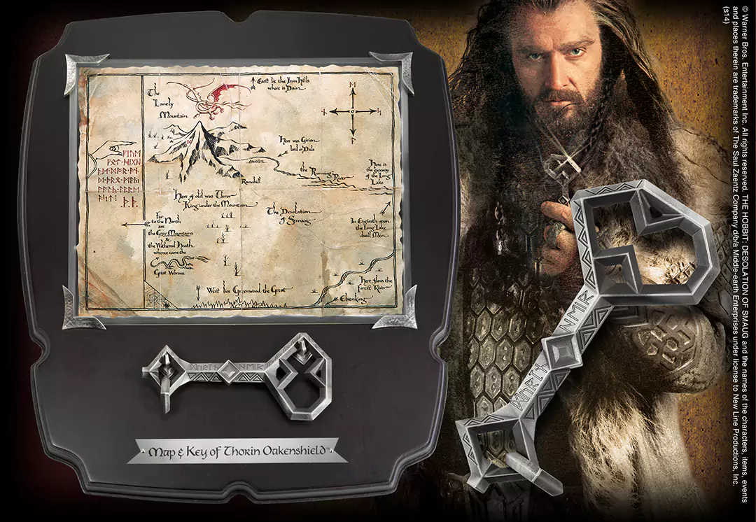 Thorin’s Key and Map Full Size Key