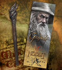 Bastón de Gandalf - Bolígrafo & marca páginas