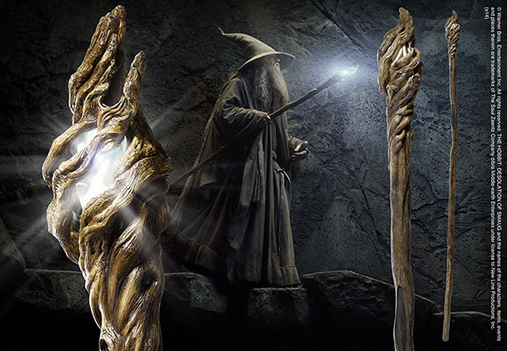Bastón luminoso de Gandalf