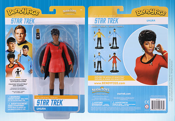 Uhura - Figurine articulée Bendyfigs - Star Trek