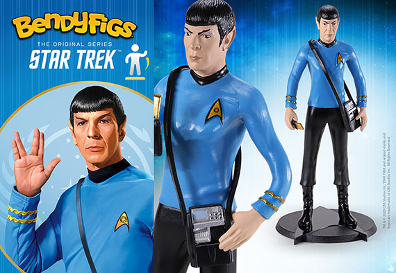 Spock - Figurine articulée Bendyfigs - Star Trek