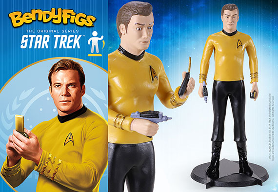 Kirk - Figurine articulée Bendyfigs - Star Trek