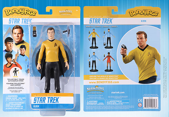 Kirk - Action figure Bendyfigs - Star Trek