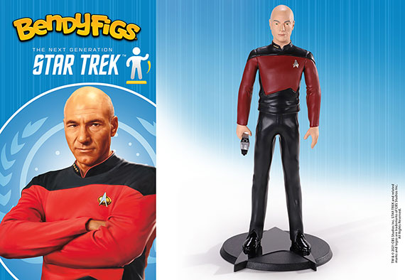 Picard - Figurine articulée Bendyfigs - Star Trek La nouvelle génération