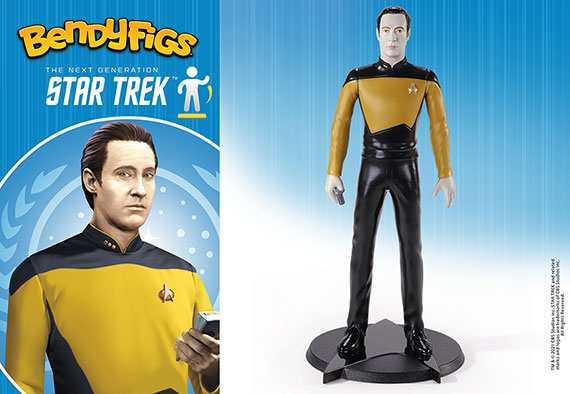 Data - Figurine articulée Bendyfigs - Star Trek La nouvelle génération
