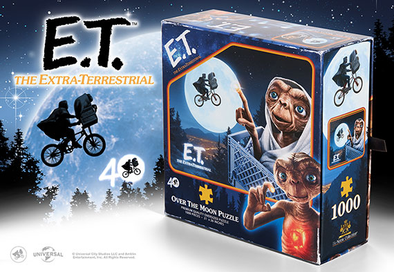 Puzzle E.T. Over the moon - Universal