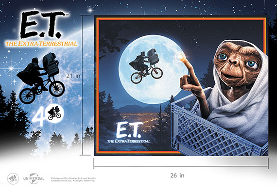 Puzzle E.T. Par-delà la lune - Universal