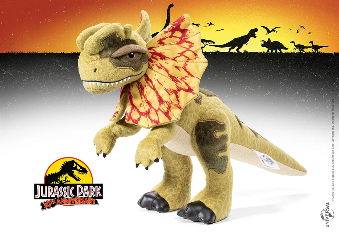 Peluche Dilophosaure - Jurassic Park