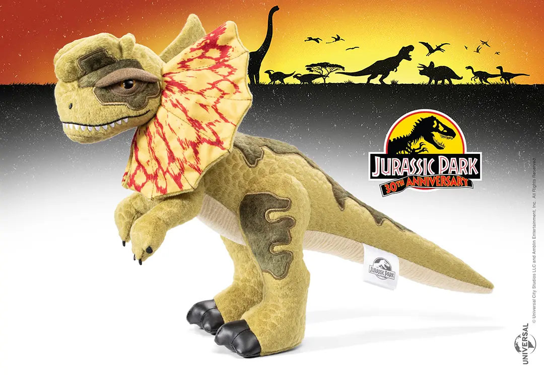 Peluche Dilophosaure - Jurassic Park