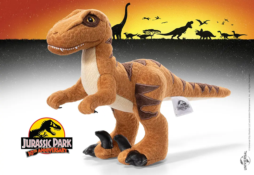 Velociraptor plush - Jurassic Park