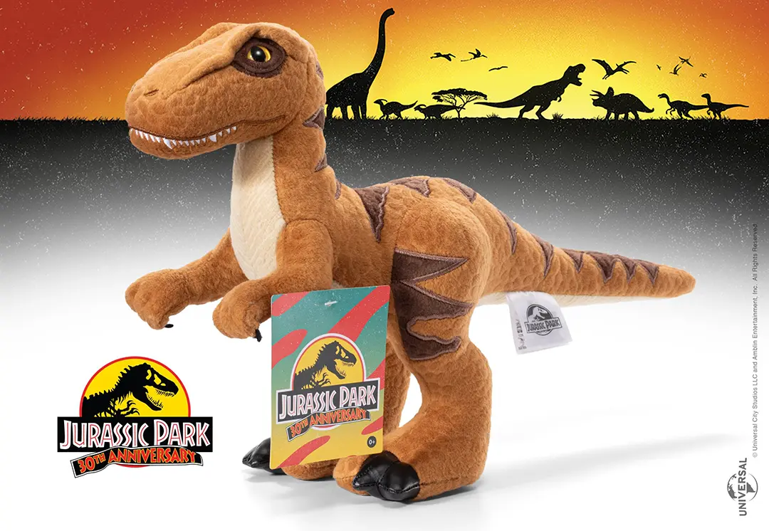 Velociraptor plush - Jurassic Park