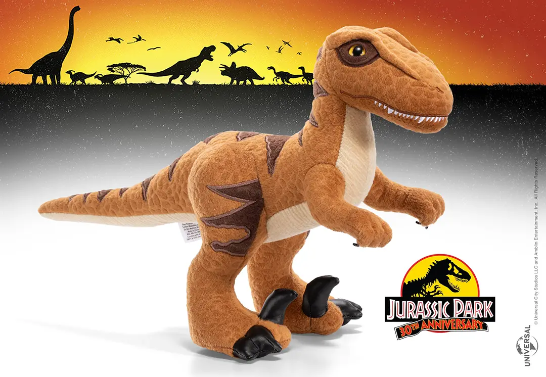 Velociraptor plush - Jurassic Park