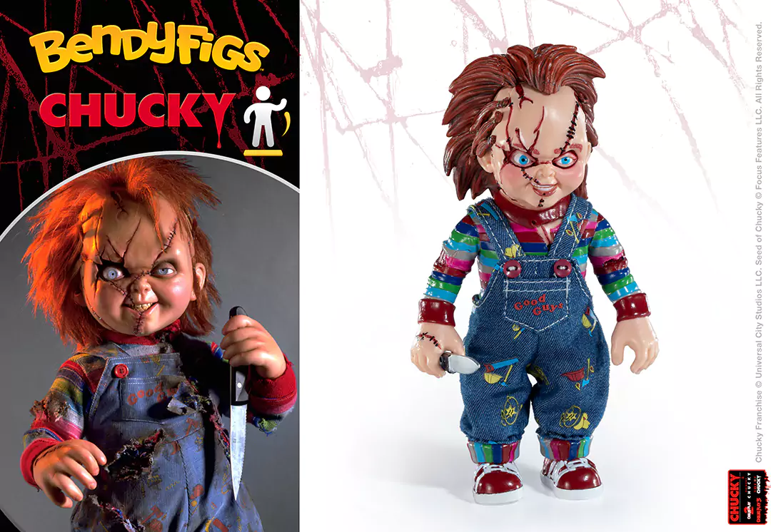 Chucky - Figurine articulée - Bendyfigs