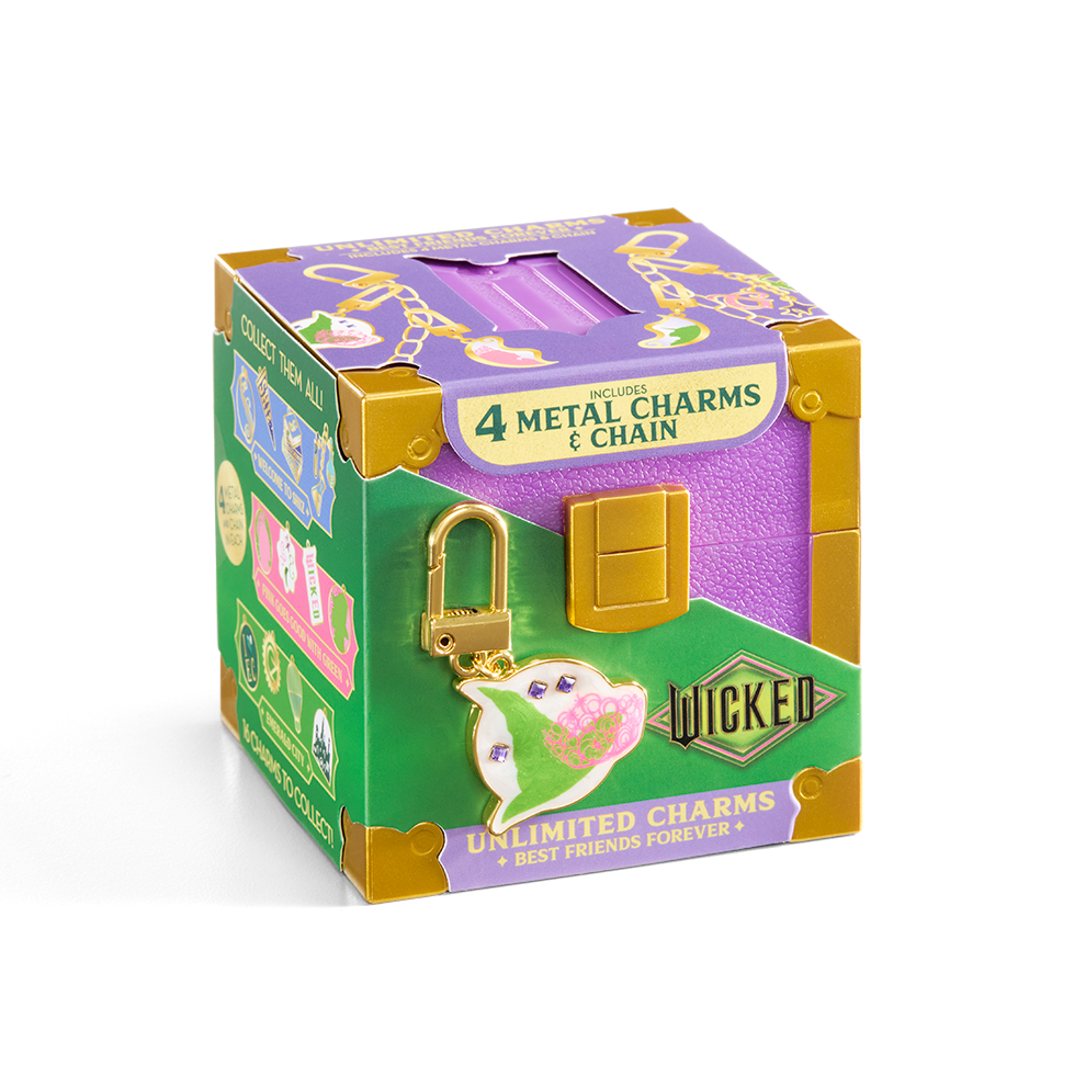 Coffret 4 charms & chaîne - Best Friends Forever - Wicked Coffret 4 charms & chaîne - Best Friends Forever - Wicked