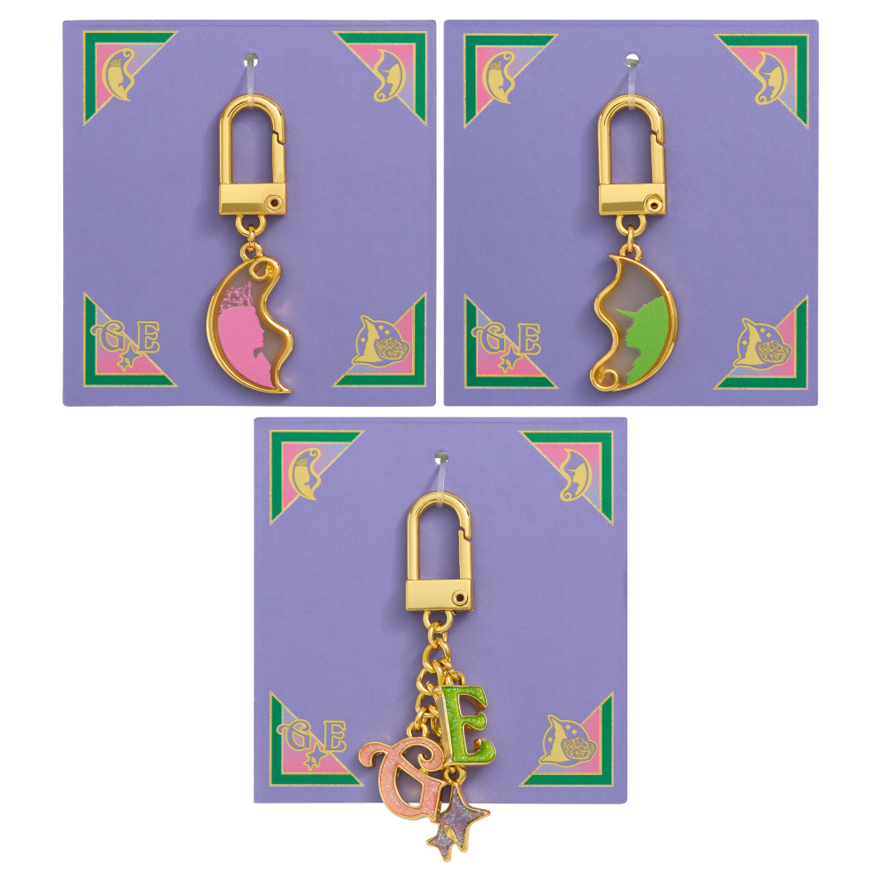 Coffret 4 charms & chaîne - Best Friends Forever - Wicked