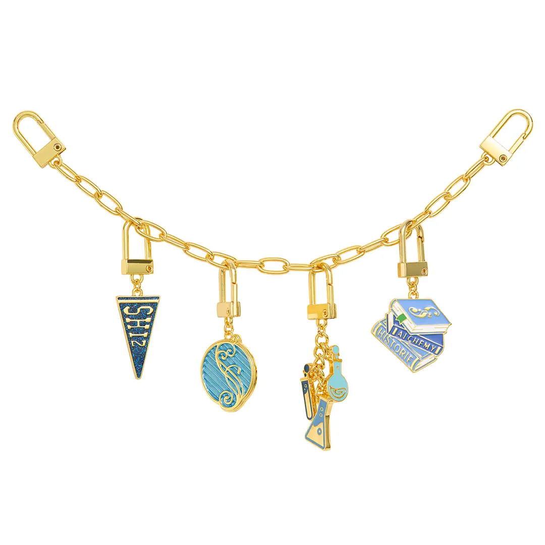 Coffret 4 charms & chaîne - Bienvenue à Shiz - Wicked