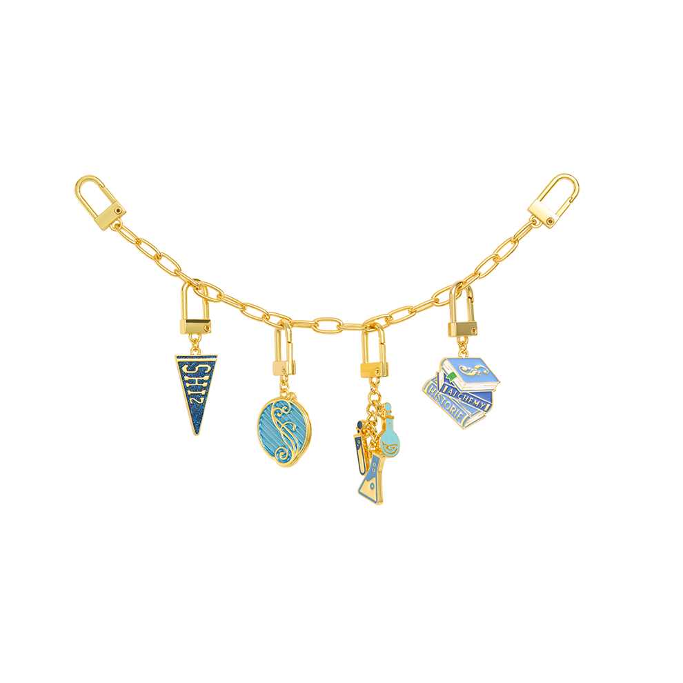 Coffret 4 charms & chaîne - Bienvenue à Shiz - Wicked Coffret 4 charms & chaîne - Bienvenue à Shiz - Wicked