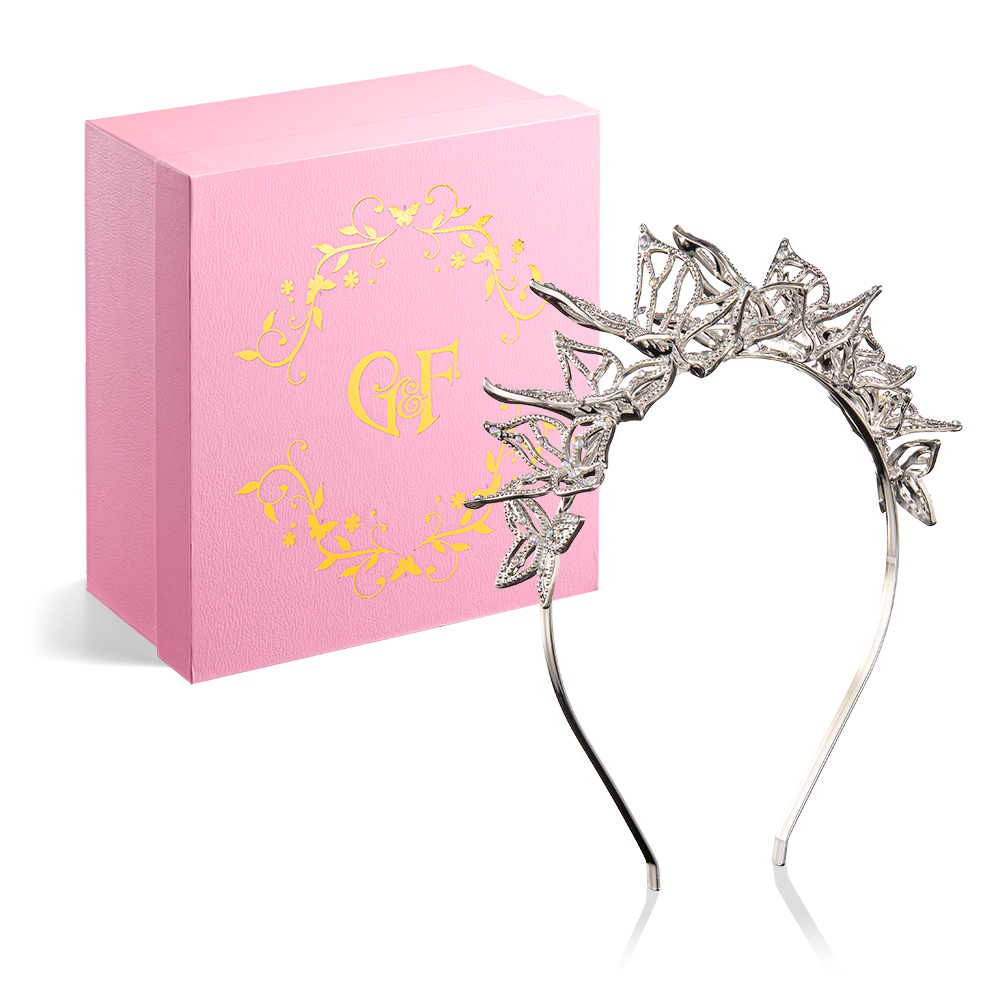 Réplique du diadème de mariage de Glinda - Wicked Réplique du diadème de mariage de Glinda - Wicked