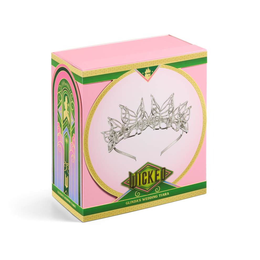 Réplique du diadème de mariage de Glinda - Wicked Réplique du diadème de mariage de Glinda - Wicked