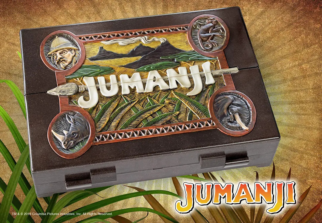 Réplique de collection du plateau de jeu Jumanji