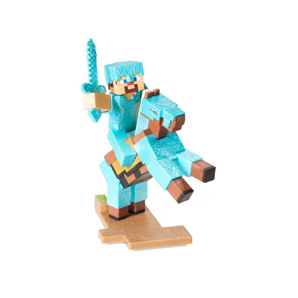 Diorama - Steve en armure de diamant - Minecraft Diorama - Steve en armure de diamant - Minecraft