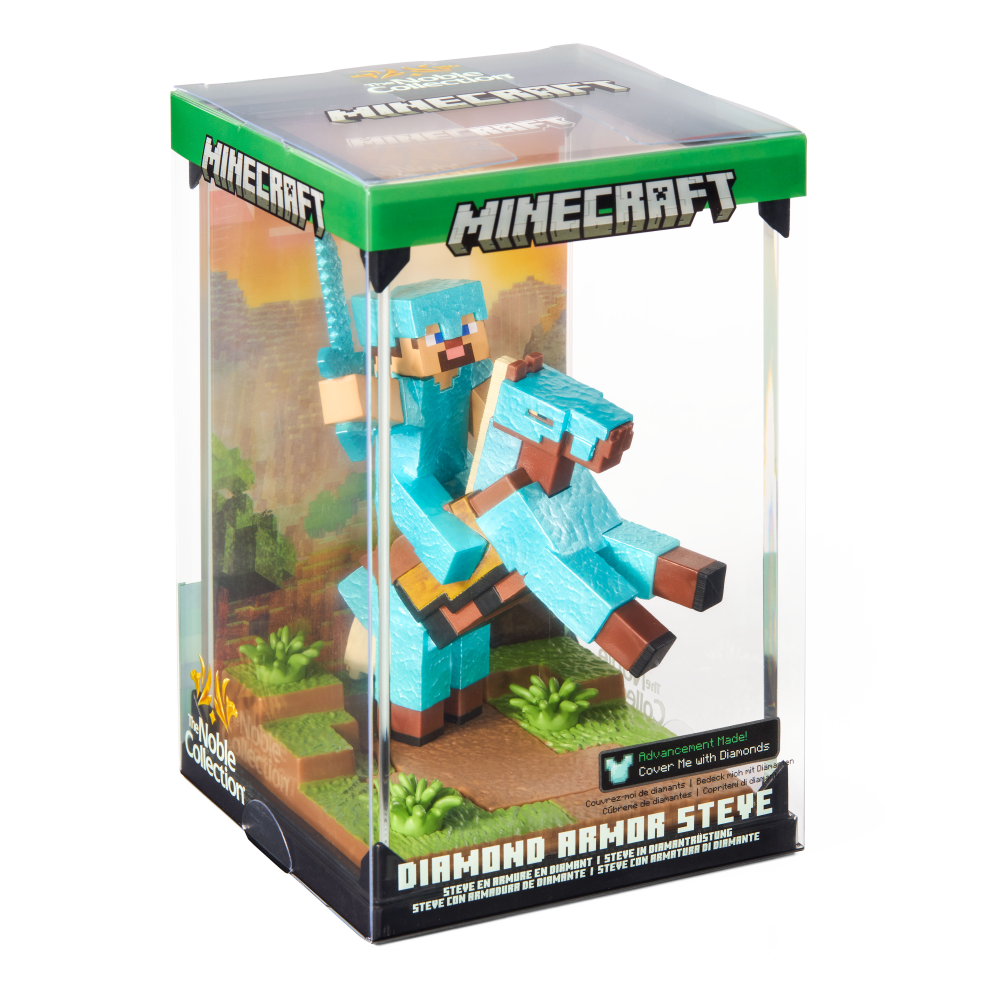 Diorama - Steve en armure de diamant - Minecraft Diorama - Steve en armure de diamant - Minecraft