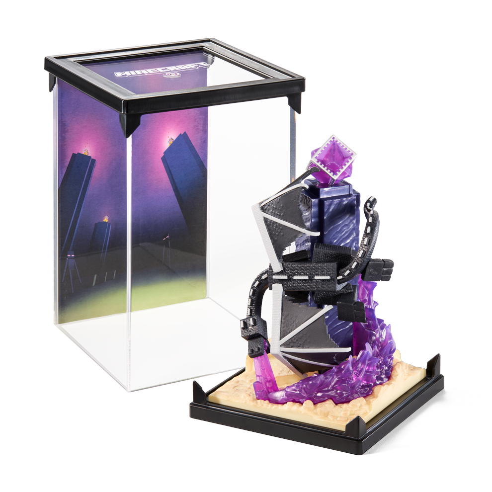 Diorama - L’attaque de l’Ender Dragon - Minecraft
