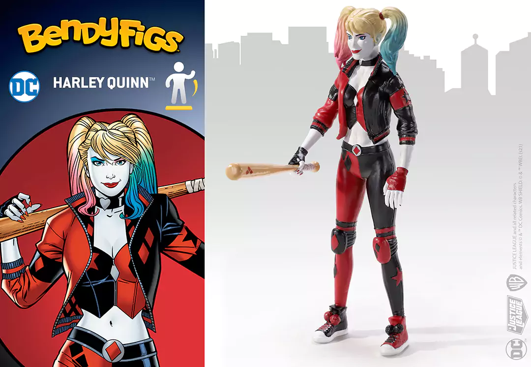 Harley Rebirth - figurine Toyllectible Bendyfigs - DC comics