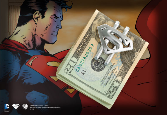 Clip para Billetes Metálico- Superman Returns™
