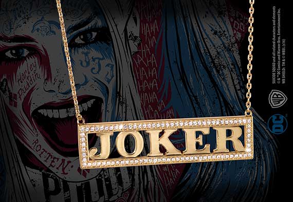 Harley Quinn - Joyas - Colgante Joker - Escuadrón Suicida - DC Comics
