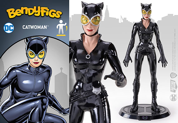 Catwoman - figurine Toyllectible Bendyfigs - DC comics