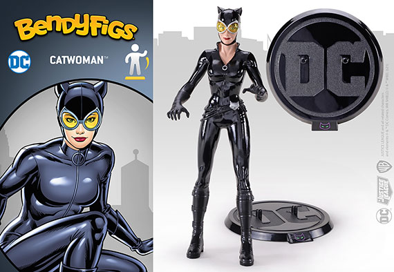 Catwoman - Figura Toyllectible Bendyfigs - DC comics
