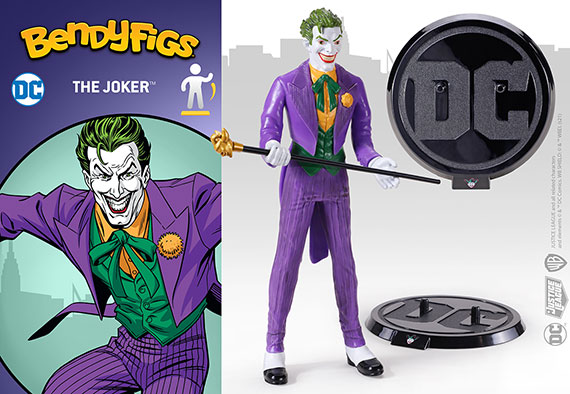 Joker - figurine Toyllectible Bendyfigs - DC comics
