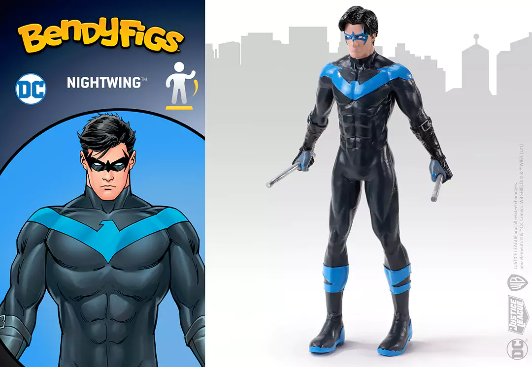 Nightwing - Bendyfigs - DC comics