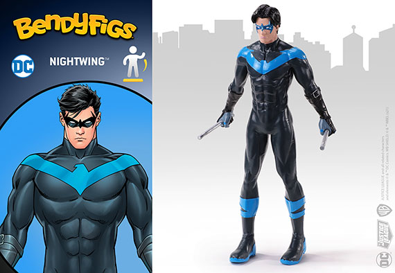 Nightwing - Bendyfigs - DC comics