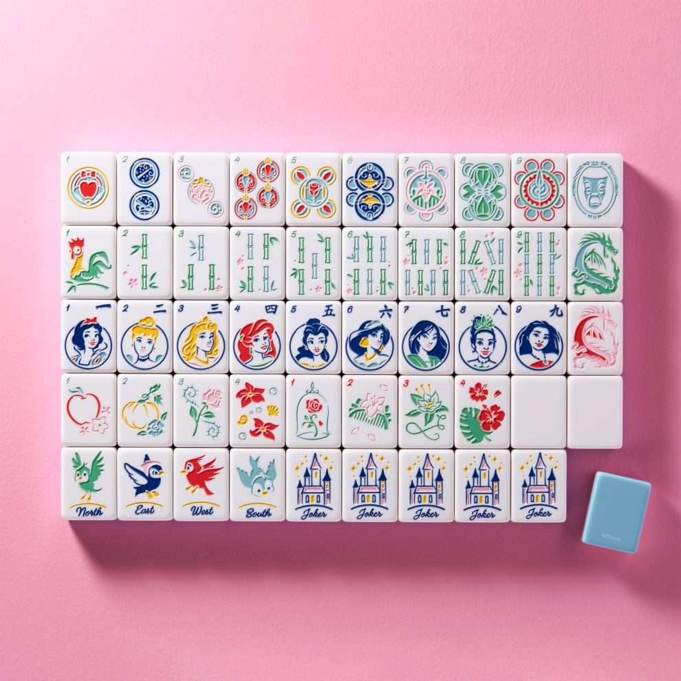 Coffret Collector Mahjong Princesses - Disney