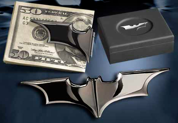Pince à billets Batarang™ - Noire chromée