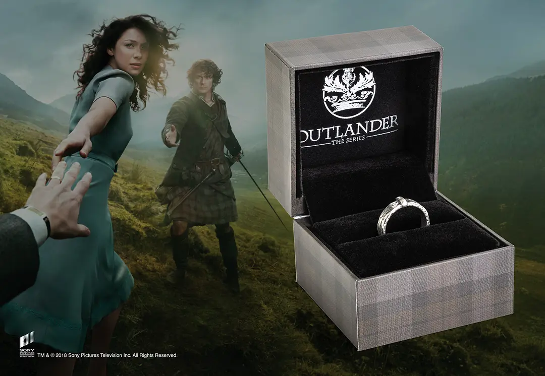 Claire’s Wedding Ring Sterling Silver - Outlander