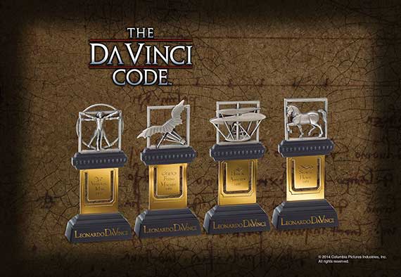 Marque-pages Esquisses - Da Vinci Code