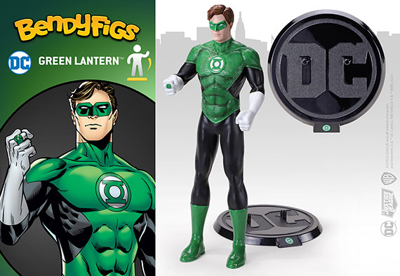 Green Lantern - Figura Toyllectible Bendyfigs - DC comics