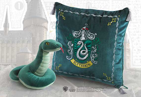 Slytherin House Plush and Cushion - Harry Potter